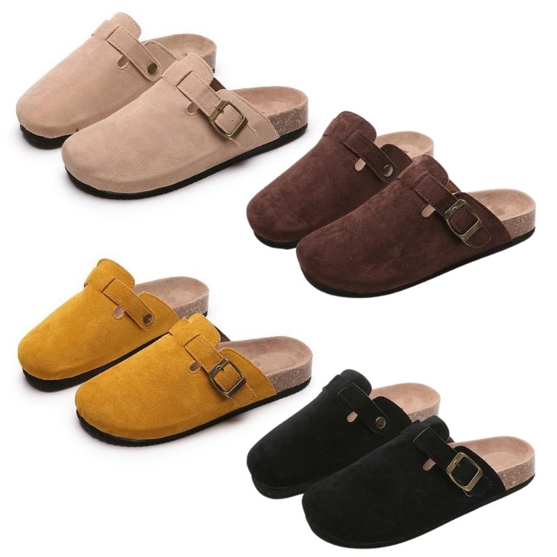 Women's Clogs Non-Slip Shoes for Bunions and Wide Feet - Bunion Free