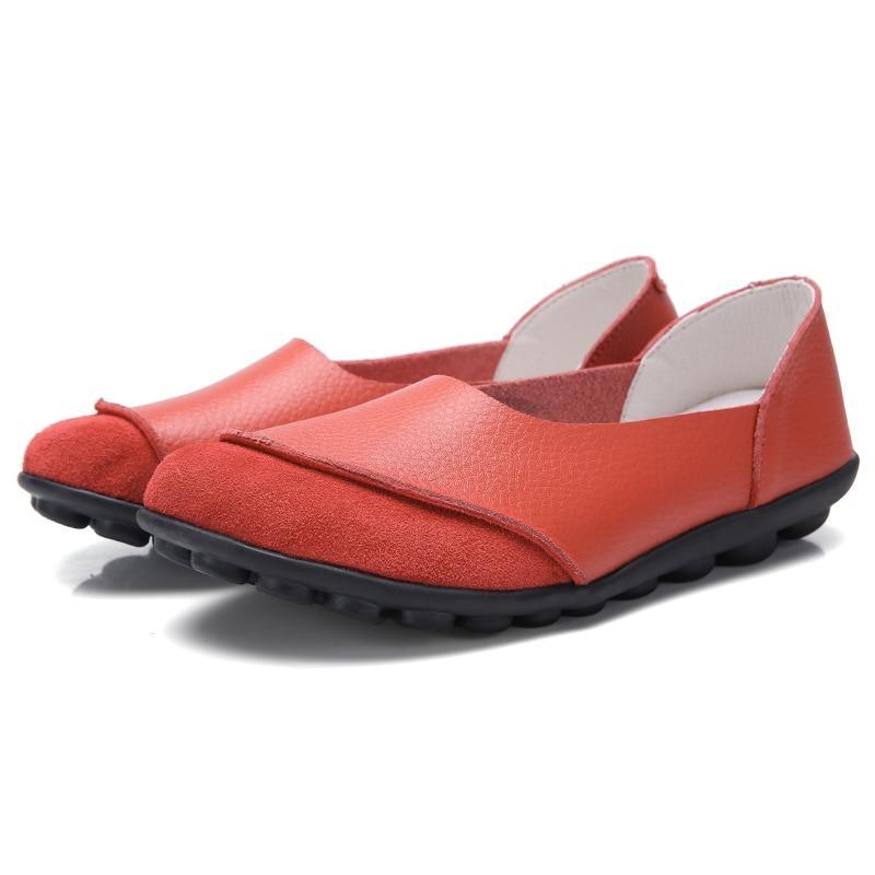 Women&#39;s Moccasins Soft Leather Flats for Bunions - Bunion Free