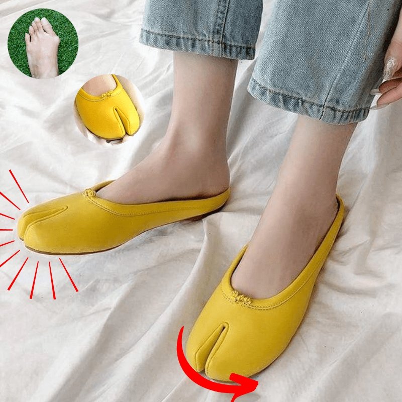 Women's Slippers Split Toe Shoes for Bunions - Bunion Free