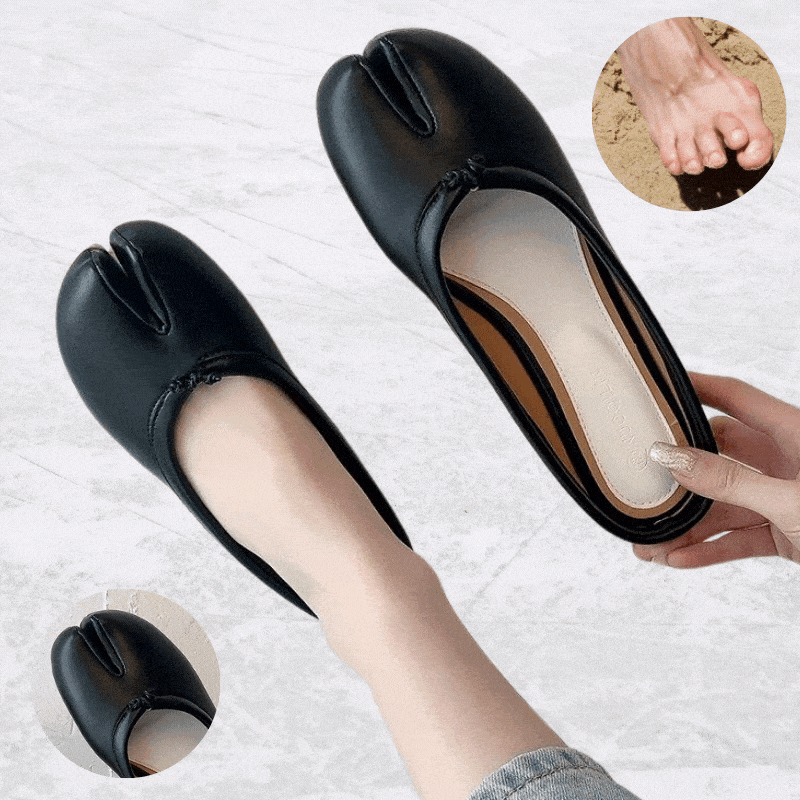 Women's Slippers Split Toe Shoes for Bunions - Blissful Shoes