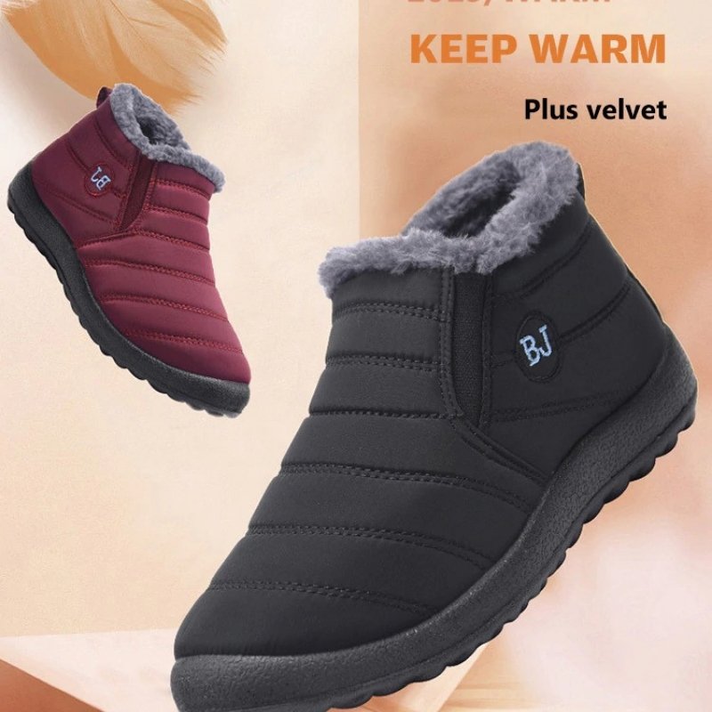 Women's Waterproof Snow Boots Foot Warmer Shoes for Bunions - Bunion Free