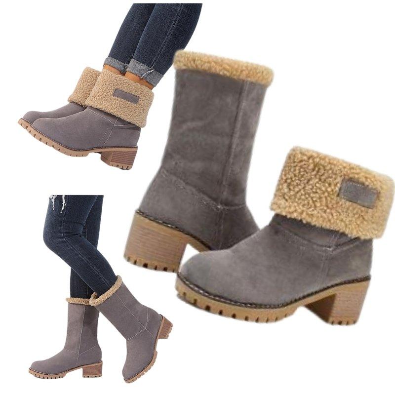 Women's Winter Boots with Fur for Warm Toes - ComfyFootgear