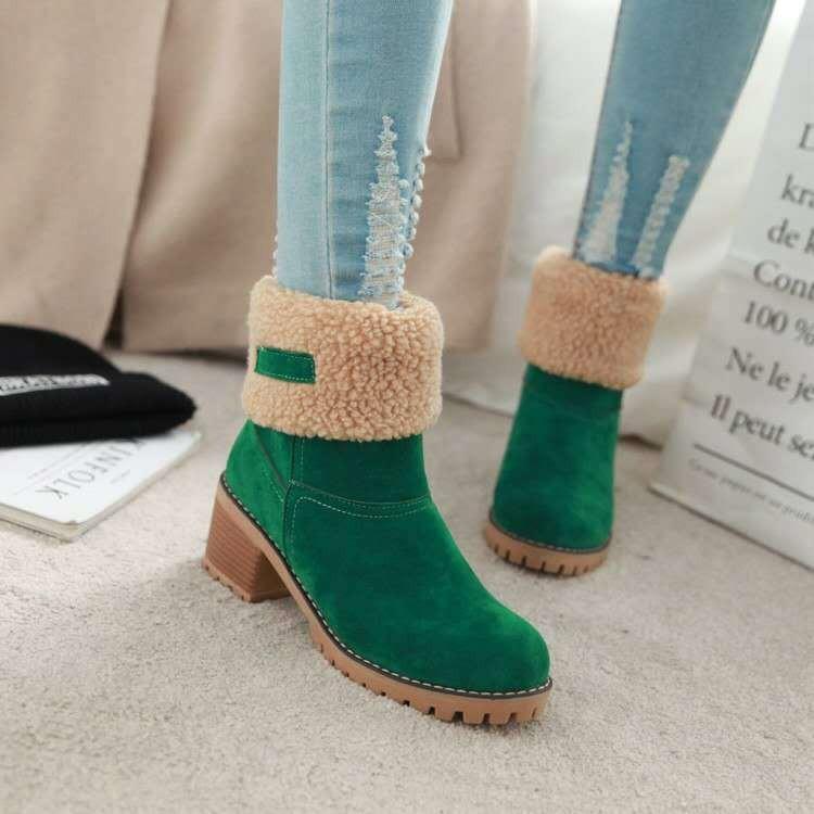 Women's Winter Boots with Fur for Warm Toes - ComfyFootgear