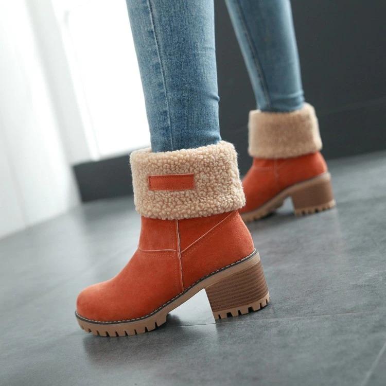 Women&#39;s Winter Boots with Fur for Warm Toes - ComfyFootgear