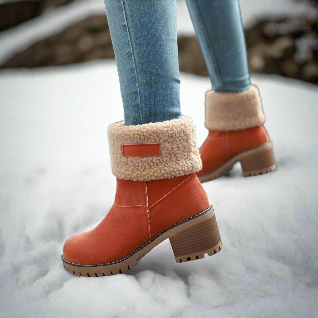 Women's Winter Boots with Fur for Warm Toes - ComfyFootgear