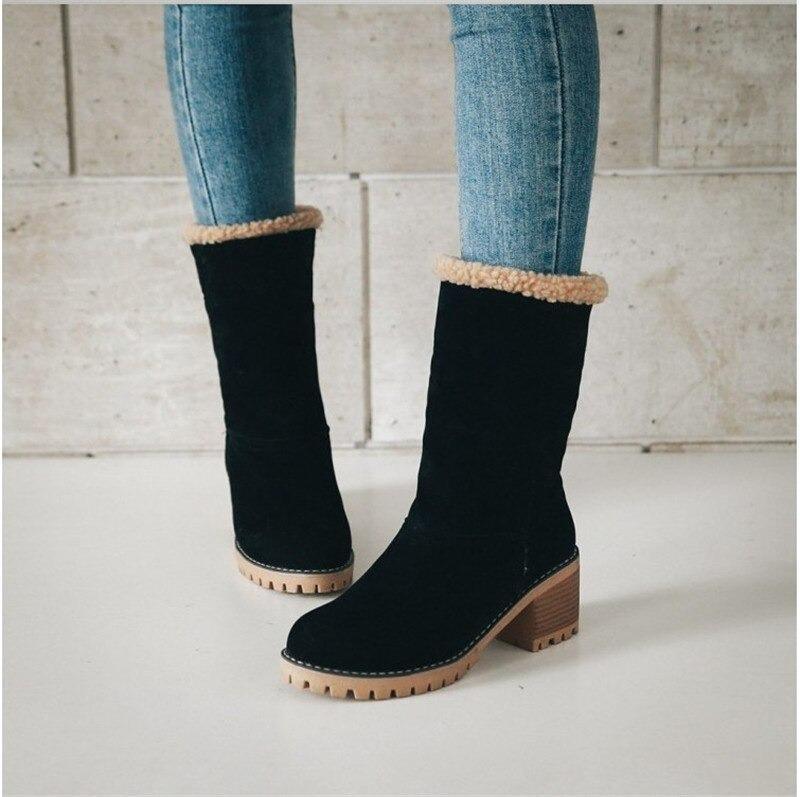 Women's Winter Boots with Fur for Warm Toes - ComfyFootgear