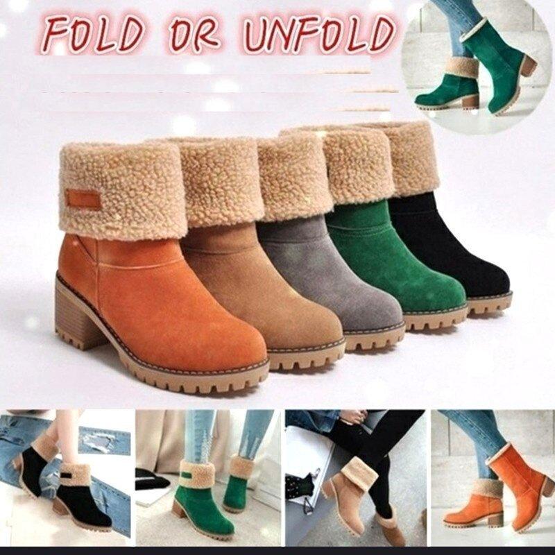 Women's Winter Boots with Fur for Warm Toes - ComfyFootgear