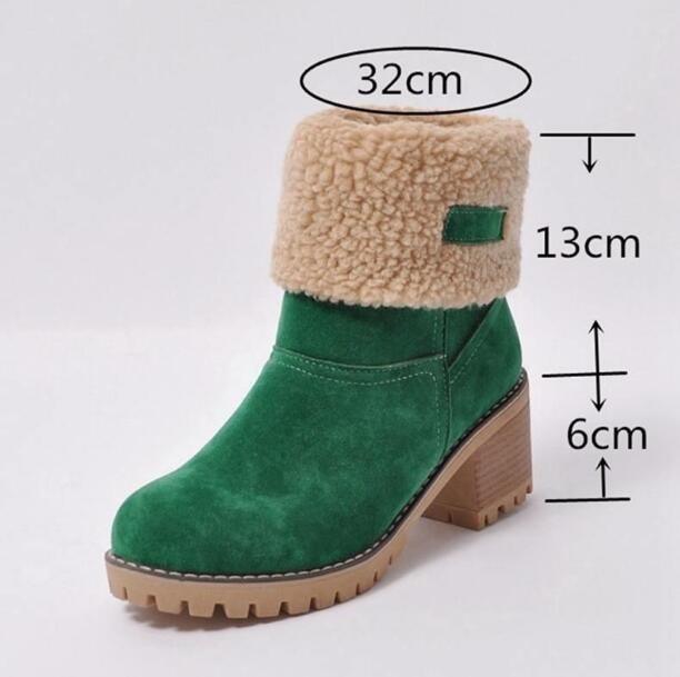 Women's Winter Boots with Fur for Warm Toes - ComfyFootgear